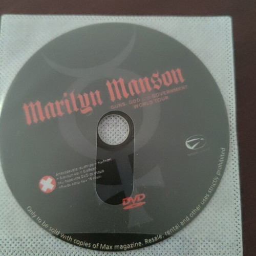 Marilyn Manson Guns, God and Government World Tour DVD