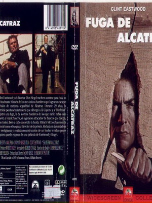 Escape from Alcatraz DVD used, adventure with subtitles
