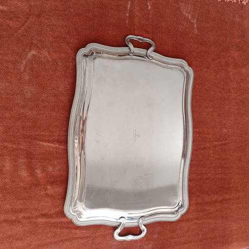 Vintage Guy Degrenne large serving tray stainless steel like new