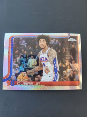 2025 26 Topps Chrome Kelly Oubre Jr Refractor card like new