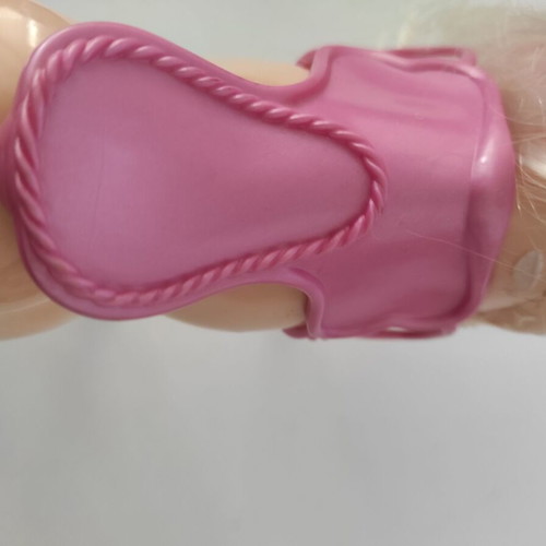 Toy horse for girl used, height 25 cm length 27 cm