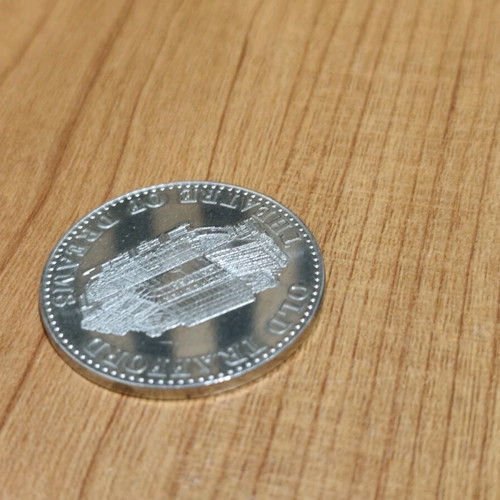 Manchester United Memory Coin like new, collectible souvenir