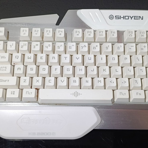ZeroGround Shoyen KB-2200G wired gaming keyboard used