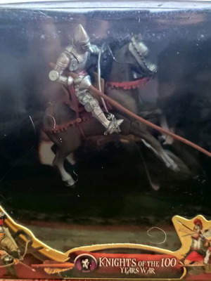 Forces of Valor knight figure on horse like new