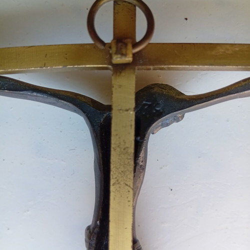 Bronze crucifix cross 16.5 cm