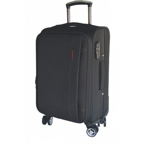Forecast 3678 medium suitcase with 4 double wheels and laptop compartment