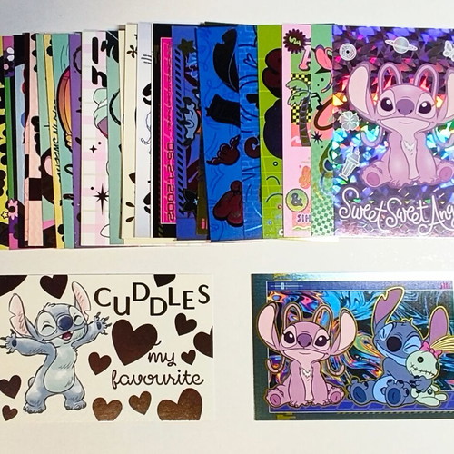 Panini Stitch Amazing Worlds Photocards Collection like new, 30 different cards