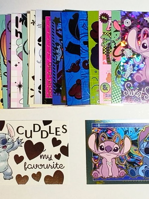 Panini Stitch Amazing Worlds Photocards Collection like new, 30 different cards