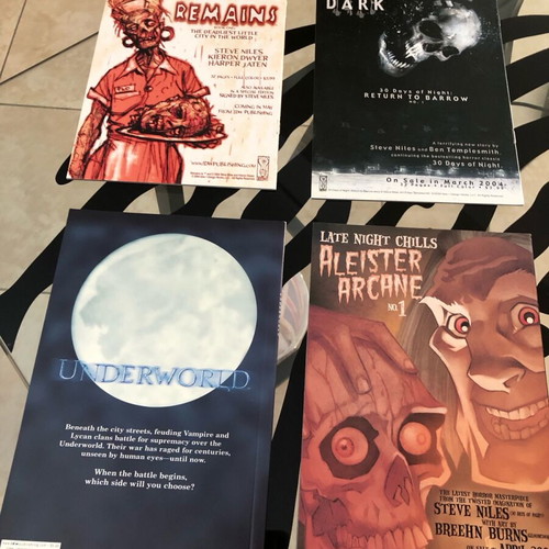 Underworld Set of 4 NM/M Movie Adaptation Prestige Format and Red in Tooth and Claw 1-3 IDW Comics new