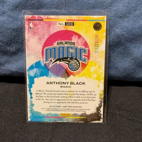 Panini Court Kings Rookies Level II Anthony Black Card 2023-24 new