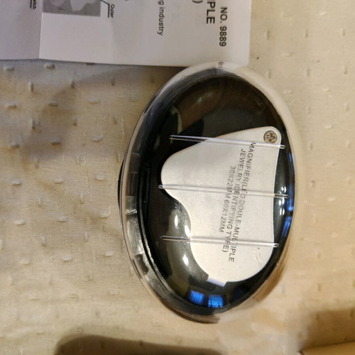 LED magnifier new with double and multiple magnification for jewelry