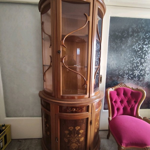 Vintage living room showcase like new