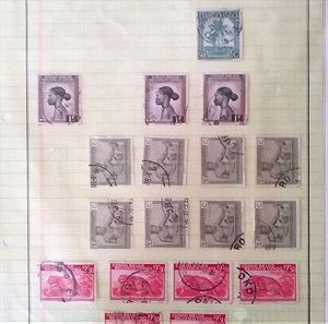 Γραμματόσημα  BELGIAN CONGO Selection of stamps period 1942