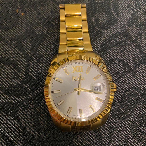 Jcou women's watch used with gold bracelet