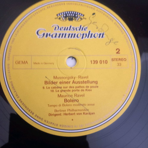 Berliner Philharmoniker vinyl record used, classical music