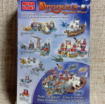 Mega Bloks Vorgan Attack Dragons Krystal Wars set, sealed vintage