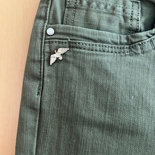 Mos Mosh khaki elastic jeans like new, size M 38 10
