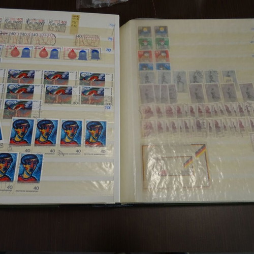 KABE Germany stamp collection in large foldable album, 32 pages