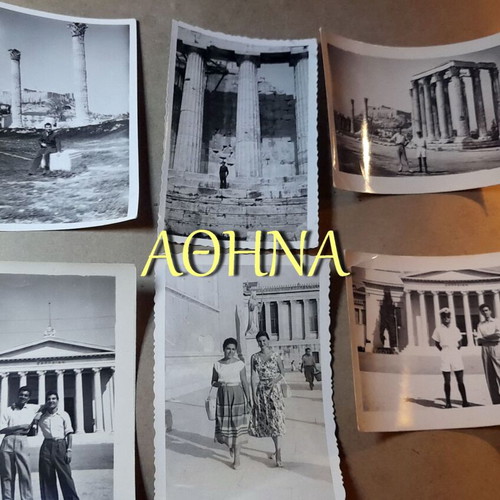 Authentic Black and White Photos of Athens 1950-1960, like new, set of 6