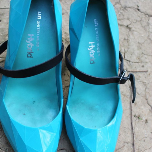 United Nude Lo Res shoes used, size 39, turquoise