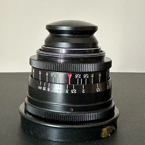 LZOS Jupiter-12 35mm f/2.8 LTM/L39 mount black lens like new