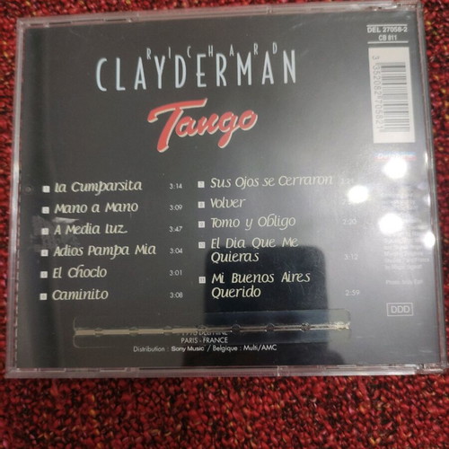 Richard Clayderman Tango CD used