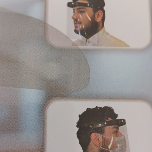 Protective Face Shield new with replacement visor