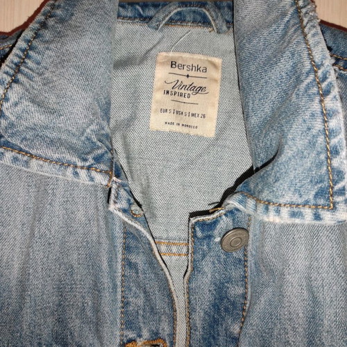 Denim sleeveless jacket with studs new, beige outerwear