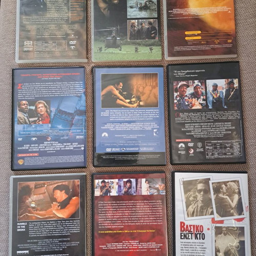 DVD collection of 13 foreign movies like new with subtitles
