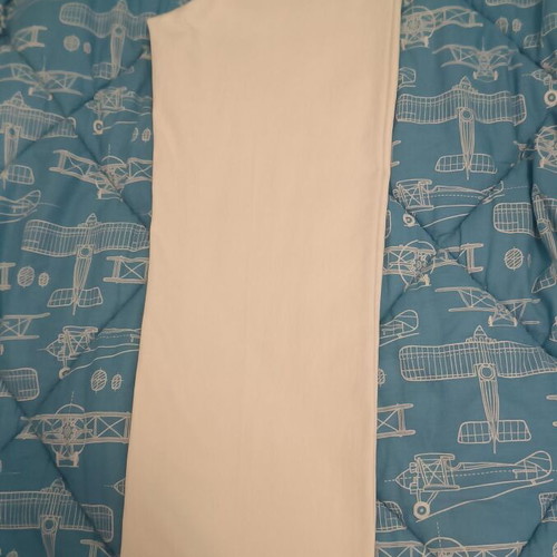 White pants C'est Beau La Vie new, high-waisted, size L