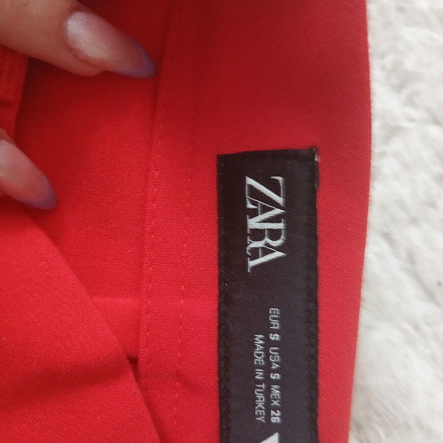 Zara shorts like new, size S 36 8, red, low landing