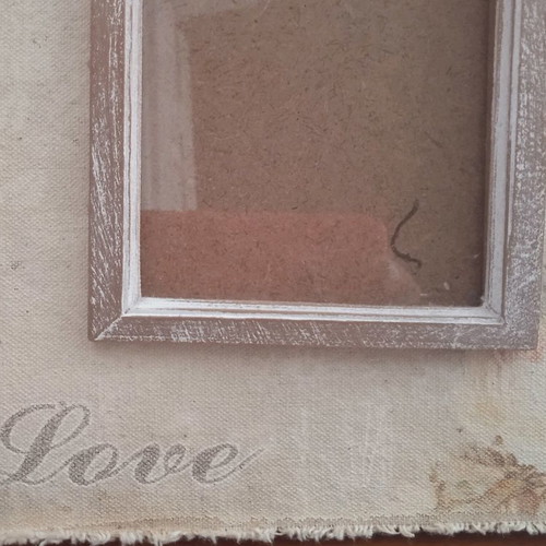 Κορνίζα 10x15 vintage καινούργια με απαλά χρώματα