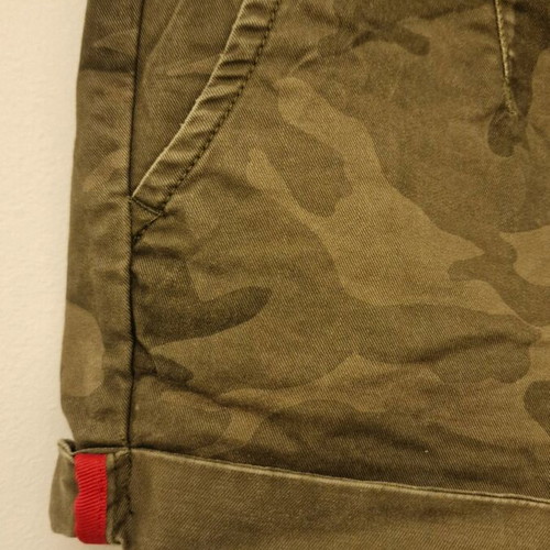 Superdry camouflage shorts like new, size XS, khaki