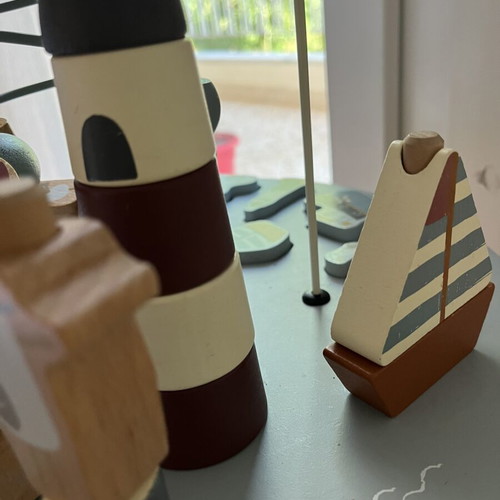 Little Dutch Wooden Activity Table Sailor’s Bay like new