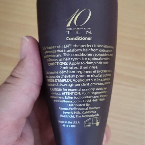 Alterna the science of ten hair care set new, 10 pieces