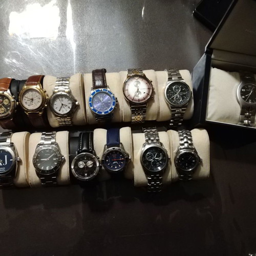 Collection of Authentic Men's Watches used