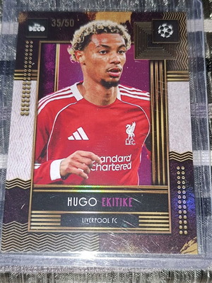 Topps Deco Hugo Ekitike 35/50 new UEFA Champions League Liverpool FC
