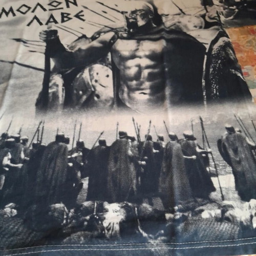 Men's T-shirt with Leonidas from 300 size Large new