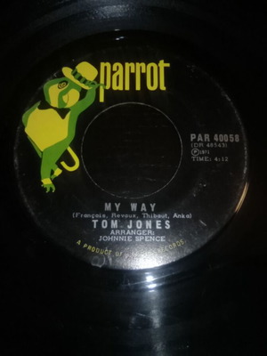 Tom Jones She's a Lady - My Way βινύλιο μεταχειρισμένο, rock