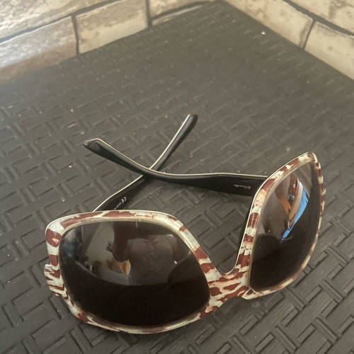 Dior vintage tortoiseshell sunglasses like new, green-gray lenses