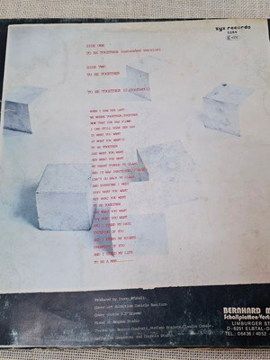 Hivoh To Be Together 12' μεταχειρισμένο, ηλεκτρονική μουσική