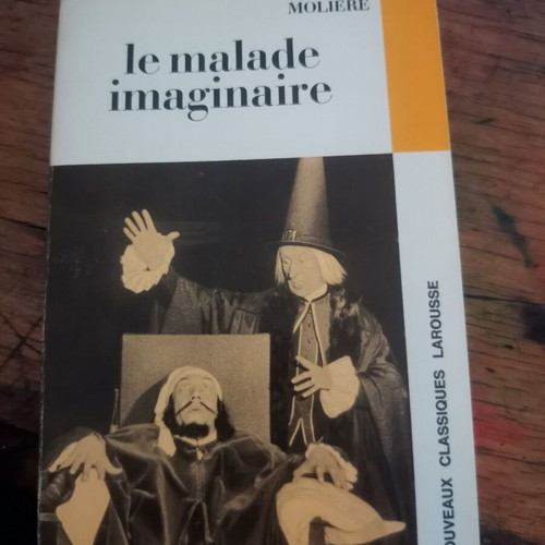Le Malade Imaginaire book used, French language