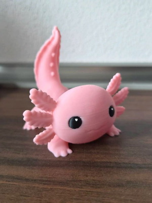 Axolotl Phone Stand new, 3D printed desk accessory
