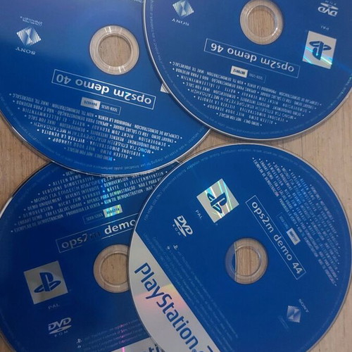 PlayStation 2 demos used, action