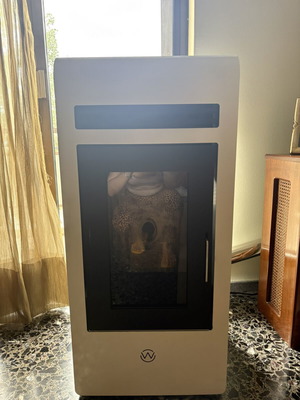 Welio Cayenne M2 Pellet Stove 12 kW Like New, White-Black
