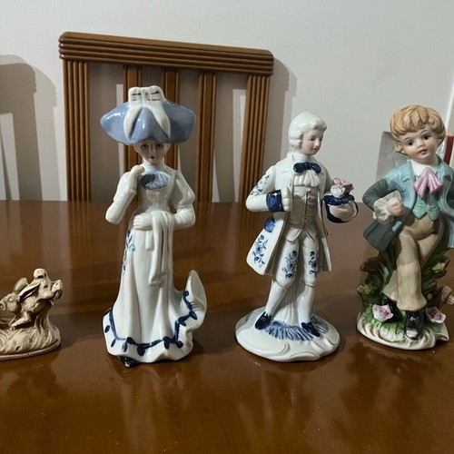 Porcelain like new set all together
