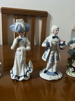 Porcelain like new set all together
