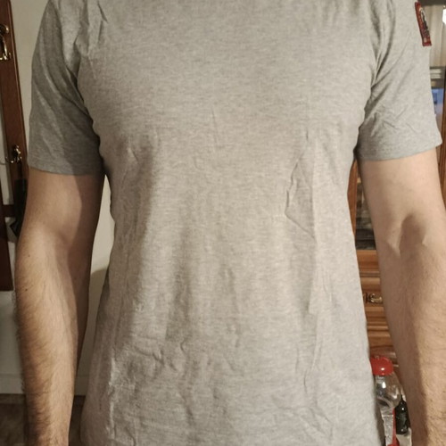 Parajumpers t-shirt like new, gray, size large