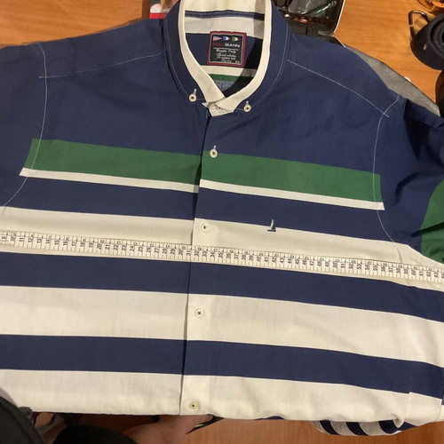 Poli Gianni men's dress shirt XXL like new, colorful cotton