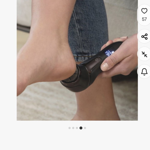 Silk'n digital foot file new for soft heels